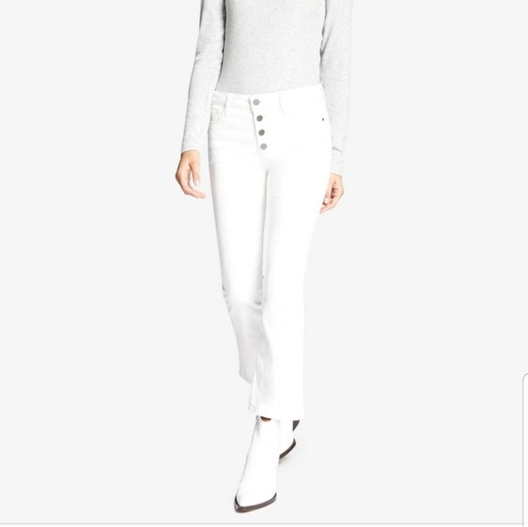 Sanctuary connector kick crop white jeans - Picture 3 of 3